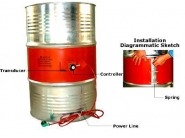 Oil drum heater