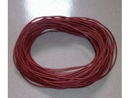 Silicone rubber heating cable